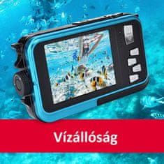 Agfaphoto wp8000 vízálló kompakt digitális fényképezőgép, kék