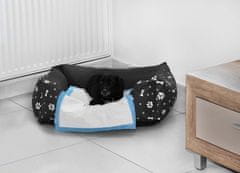 BigBuy 100 darabos 4 rétegű kutyapelenka csomag 2 tekercs kutyapiszok zacskóval - 33 x 45 cm (BB-17213)