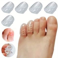 SOLFIT® Lábujjvédő szett (10db/csomag) biztos lábvédelem, ujjvédő cipőn belülre, rugalmas szilikon védő | TOEGUARD