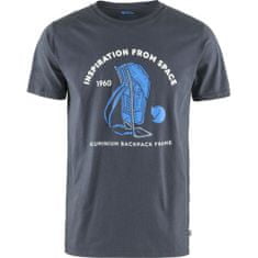Fjällräven Space T-shirt Print M, sötét kék, s