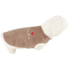 Zolux Plüss pulóver kapucnival kutyáknak 40cm tópszín
