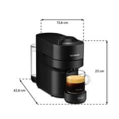 NESPRESSO Kapszulás kávéfőző De'longhi Vertuo Pop ENV90.B, fekete