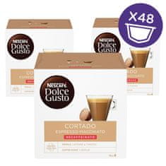 NESCAFÉ Dolce Gusto Cortado Decaffeinato - kávékapszulák - 48 db