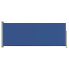 Greatstore kék behúzható oldalsó terasznapellenző 200 x 500 cm