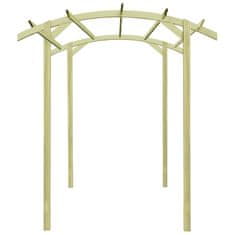 Greatstore kerti pergola impregnált fenyőfalécekből 180 x 197 x 210 cm