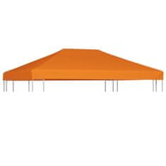 shumee narancssárga pavilon tetőponyva 310 g/m², 4 x 3 m