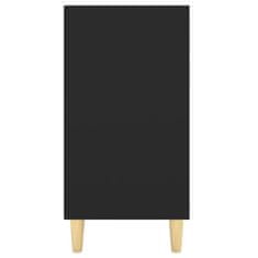 Greatstore fekete forgácslap tálalószekrény 103,5 x 35 x 70 cm