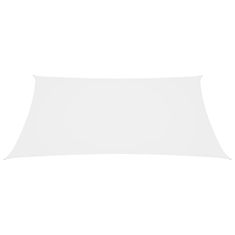 Greatstore fehér téglalap alakú oxford-szövet napvitorla 3 x 4,5 m