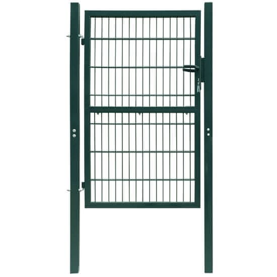 shumee zöld 2D kerítéskapu (egyetlen panel) 106 x 190 cm