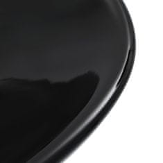 shumee fekete kerámia mosdókagyló 58,5 x 39 x 14 cm 