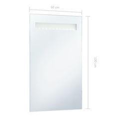 shumee LED-es fürdőszobai falitükör 60 x 100 cm