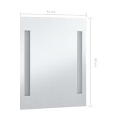 shumee LED-es fürdőszobai falitükör 50 x 60 cm 