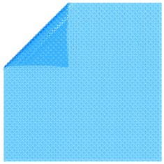 shumee kék, négyszögletes PE medencetakaró 500 x 300 cm