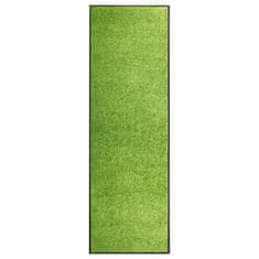 Vidaxl zöld kimosható lábtörlő 60 x 180 cm 323429