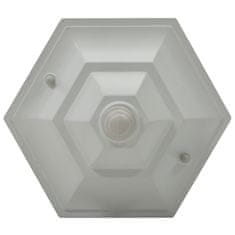 shumee 6 db fehér alumínium kerti állólámpa, E27, 110 cm
