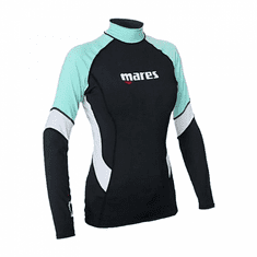 Mares Női lycra póló RASHGUARD SHE DIVES, hosszú ujjú kék fekete S - 38