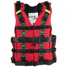 Hiko X-TREME RENT Harness mentőmellény piros fekete 2XL