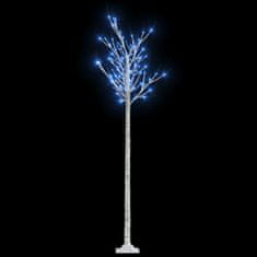 Vidaxl 200 LED-es bel-/kültéri kék fűzfa karácsonyfa 2,2 m 328686
