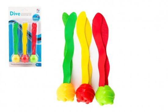 Teddies Fun búvárlabdák 3db műanyag 20cm