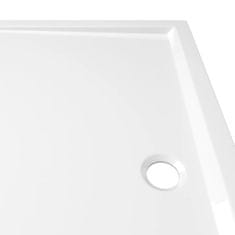 Greatstore téglalap alakú fehér ABS zuhanytálca 80 x 120 cm