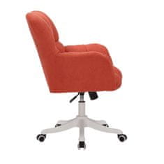 KONDELA Lorel irodai szék - piros / fehér