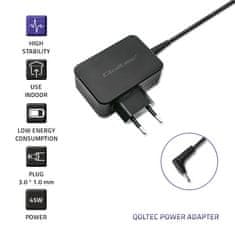 Qoltec hálózati adapter Asus ultrabookhoz 45W | 19V | 2.37A | 3.0*1.0