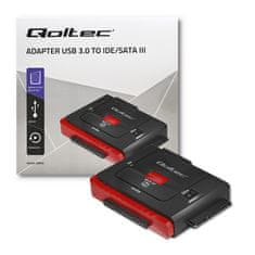 Qoltec USB 3.0-ról IDE | SATA III adapterre