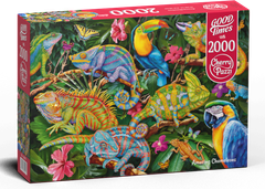 Cherry Pazzi Puzzle Csodálatos kaméleonok 2000 darab