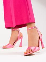 Amiatex Női szandál 93173 + Nőin zokni Gatta Calzino Strech, rózsaszín árnyalat, 40