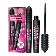 Benefit Extra volumennövelő szempillaspirál Badgal Bang (Volumizing Mascara) 2 x 8,5 g