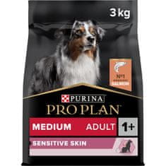 Purina Pro Plan KÖZEPESEN érzékeny bőrű lazac, 3 kg