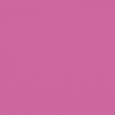 Vidaxl rózsaszín szövet raklappárna 80x80x12 cm 360511