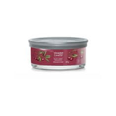 Yankee Candle Illatgyertya Signature tumbler Black Cherry 340 g - közepes