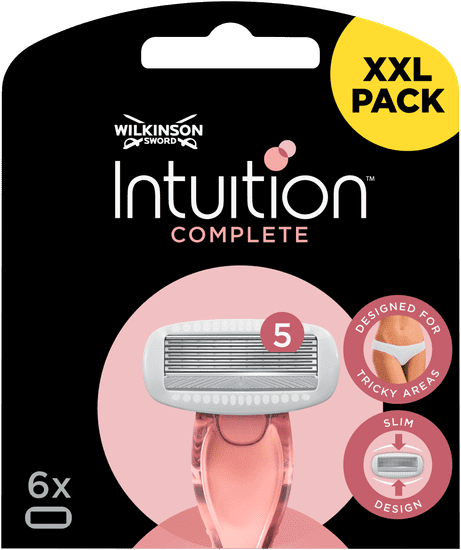 Wilkinson Sword Intuition Complete tartalék borotvafej, 6 db