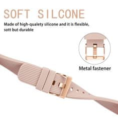 BStrap Silicone Line (Small) szíj Xiaomi Watch S1 Active, apricot