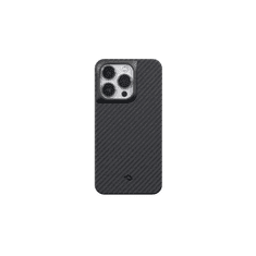 Pitaka MagEZ PRO 3 tok Black / Grey Twill 1500D Apple iPhone 14 Pro Max készülékhez - MagSafe rögzítéssel (127302)