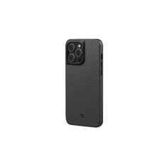 Pitaka MagEZ PRO 3 tok Black / Grey Twill 1500D Apple iPhone 14 Pro Max készülékhez - MagSafe rögzítéssel (127302)