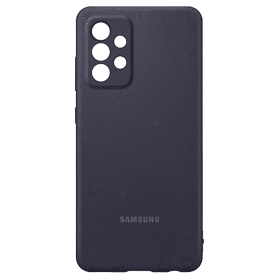 SAMSUNG Galaxy A72 szilikon tok fekete (EF-PA725TBEGWW) - Bontott termék!