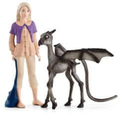 Schleich 42636 Luna Lovegood és thesztrál kölyök figura