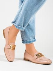 Amiatex Női félcipő 93295 + Nőin zokni Gatta Calzino Strech, rózsaszín árnyalat, 40