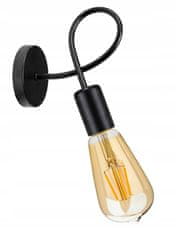 Berge Mennyezeti függesztett lámpa LOFT L0005 1xE27 - fekete