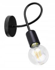 Berge Mennyezeti függesztett lámpa LOFT L0005 1xE27 - fekete