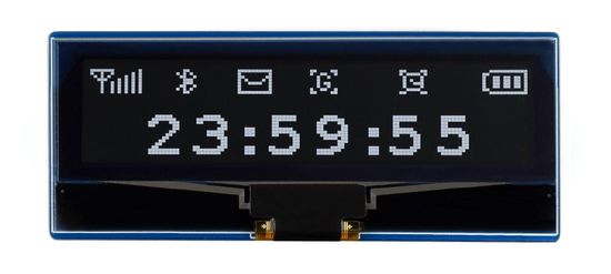 Waveshare 2,23" OLED kijelző modul Raspberry Pi Pico számára