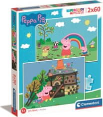 Clementoni Pepin malac puzzle 2x60 darab