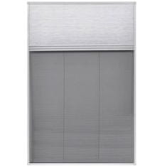 shumee pliszé ablak szúnyogháló árnyékolóval alumíniumból 80 x 120 cm 