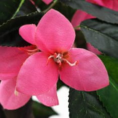 shumee zöld/rózsaszín, cserepes műrododendron 155 cm