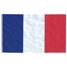 Greatstore francia alumínium zászló és rúd 5,55 m