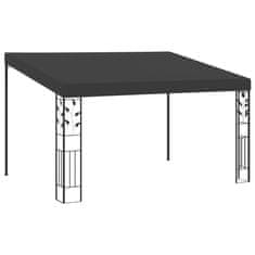 Greatstore antracitszürke falra szerelhető pavilon 4 x 3 x 2,5 m