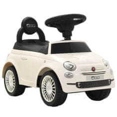 Greatstore fehér ráülős Fiat 500 játékautó