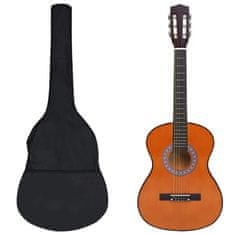 Greatstore 8 darabos klasszikus gitár gyerek- és kezdőszett 3/4 36"